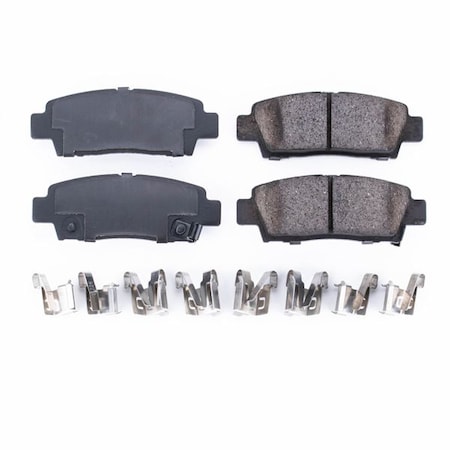 Powerstop Evolution Ceramic Pads W/, 17-672 17-672